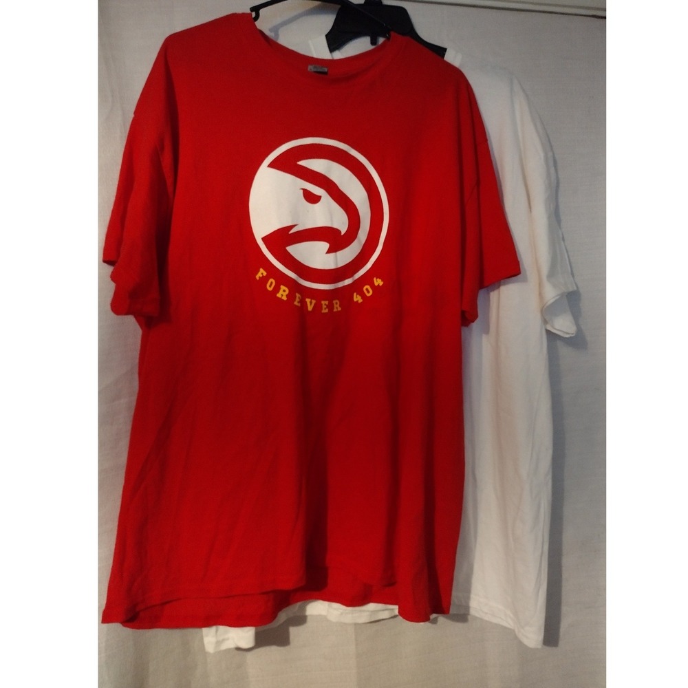 Atlanta Hawks T-Shirt 2-Piece Set Men's XL Red & White XLT Couple Set NWOT